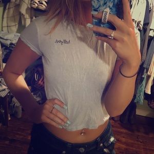 Pacsun Hell Yeah Crop Top